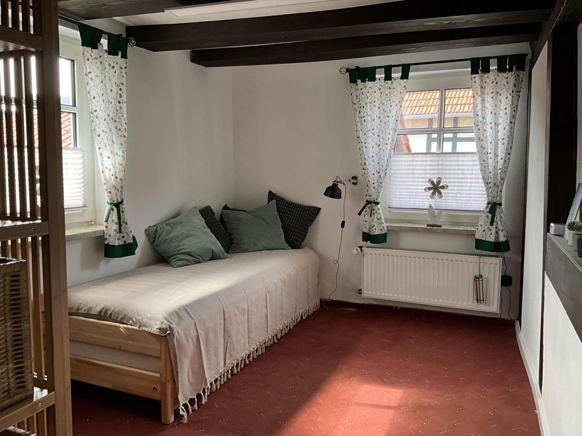 Urig, Gemuetliches Fachwerkhaus Villa Korbach Bagian luar foto