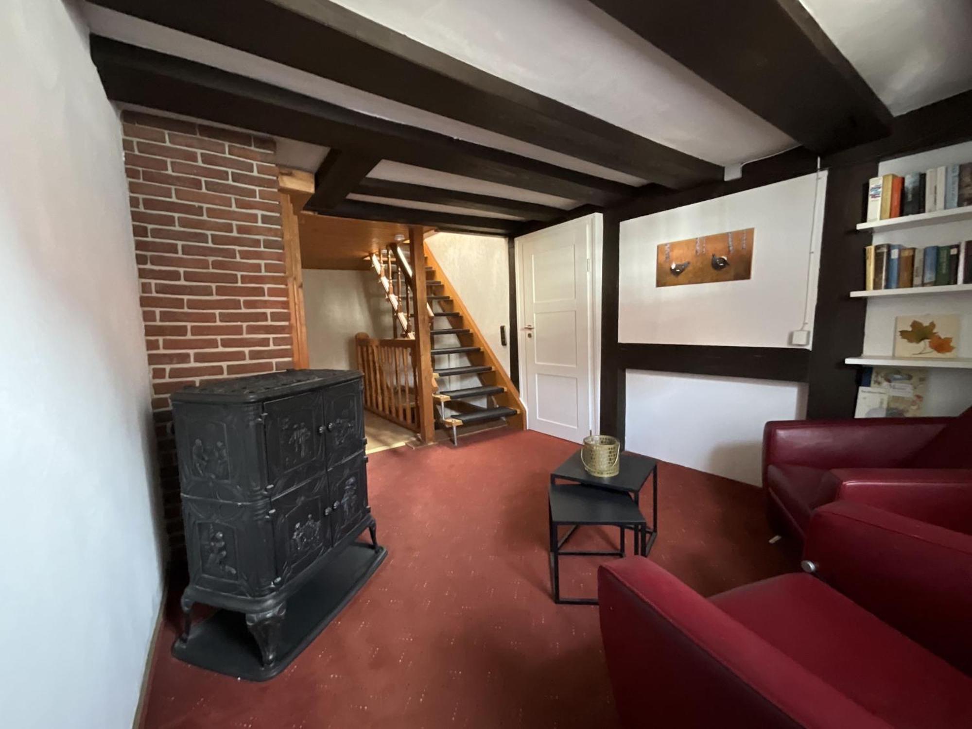 Urig, Gemuetliches Fachwerkhaus Villa Korbach Bagian luar foto